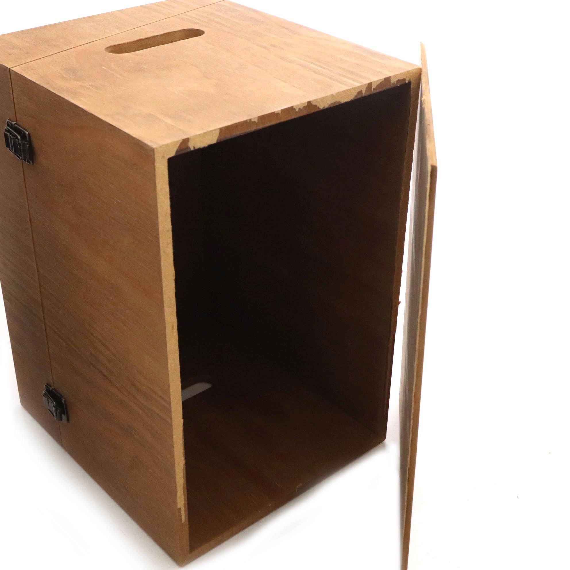 NOTE: Base has separated from wooden box