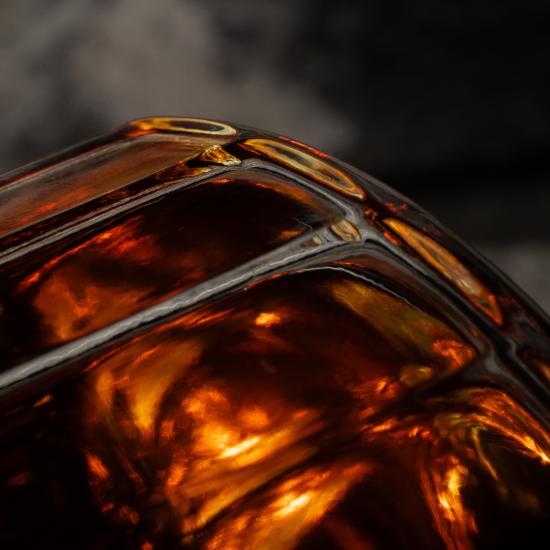 Macro shot of Hibiki bottle