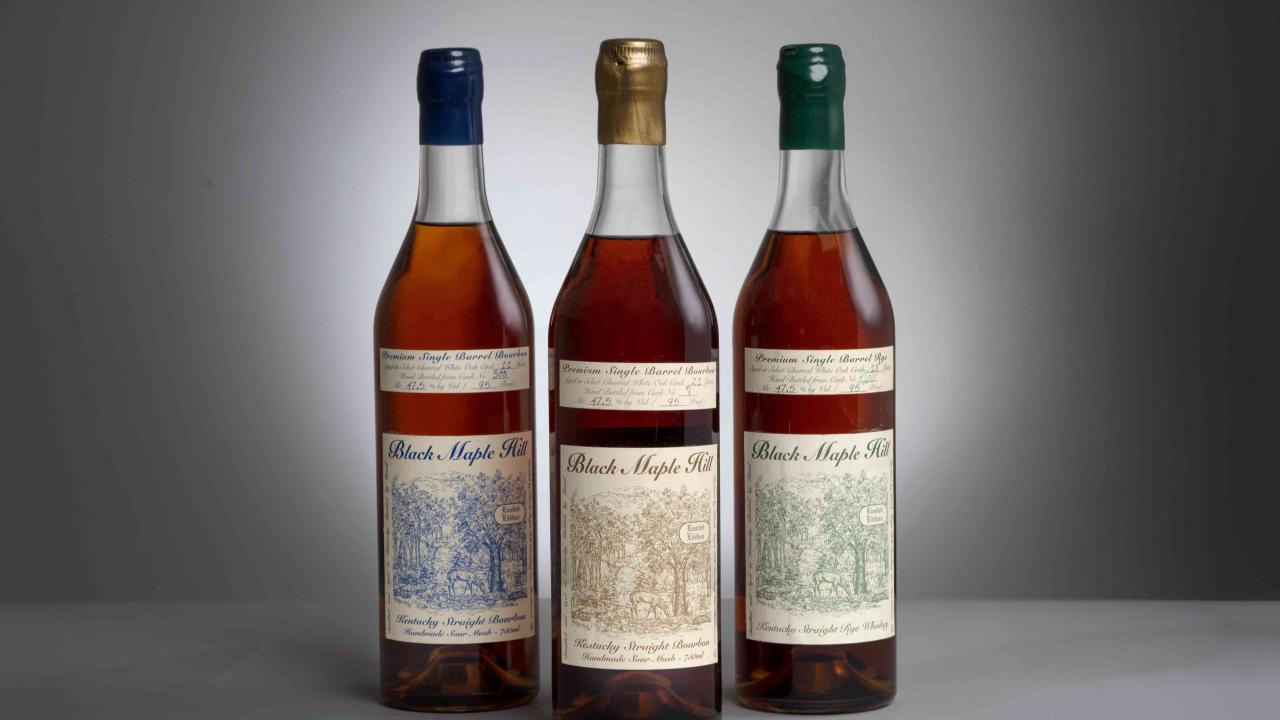 Black Maple Hill Whiskeys