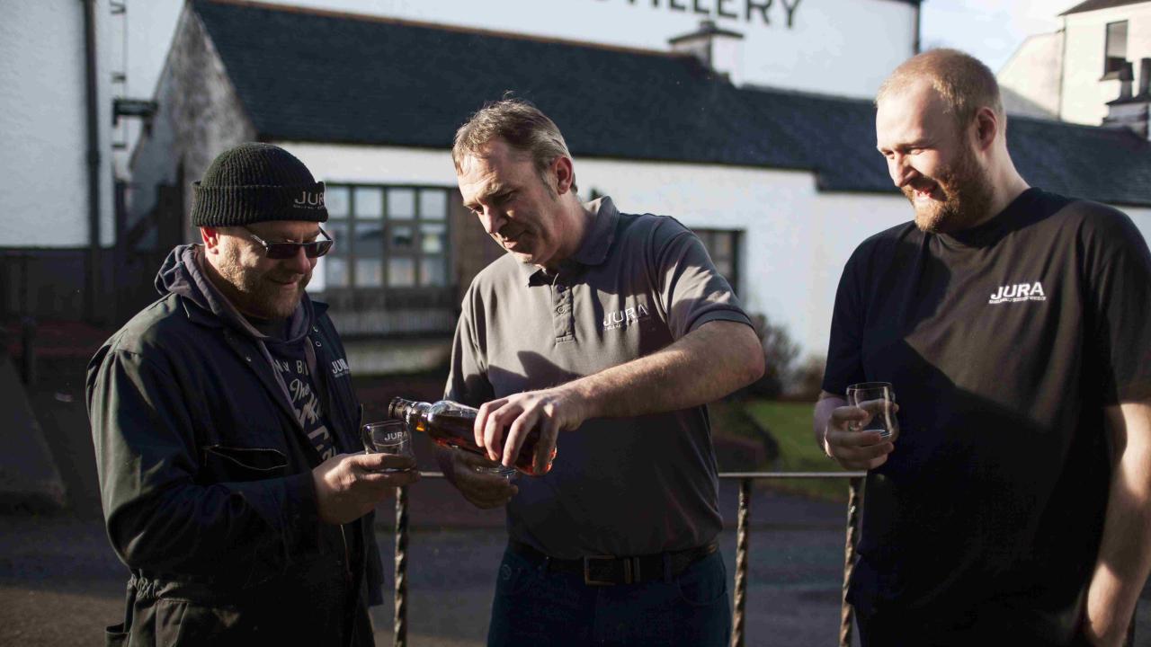 Jura distillery