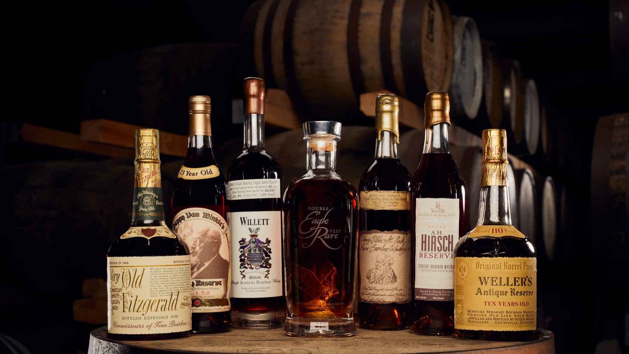 Pats Whiskey Collection Bourbon and American Whiskey Auction