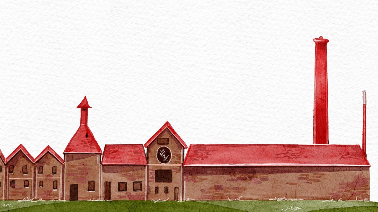 Illustration of Ardmore Distillery