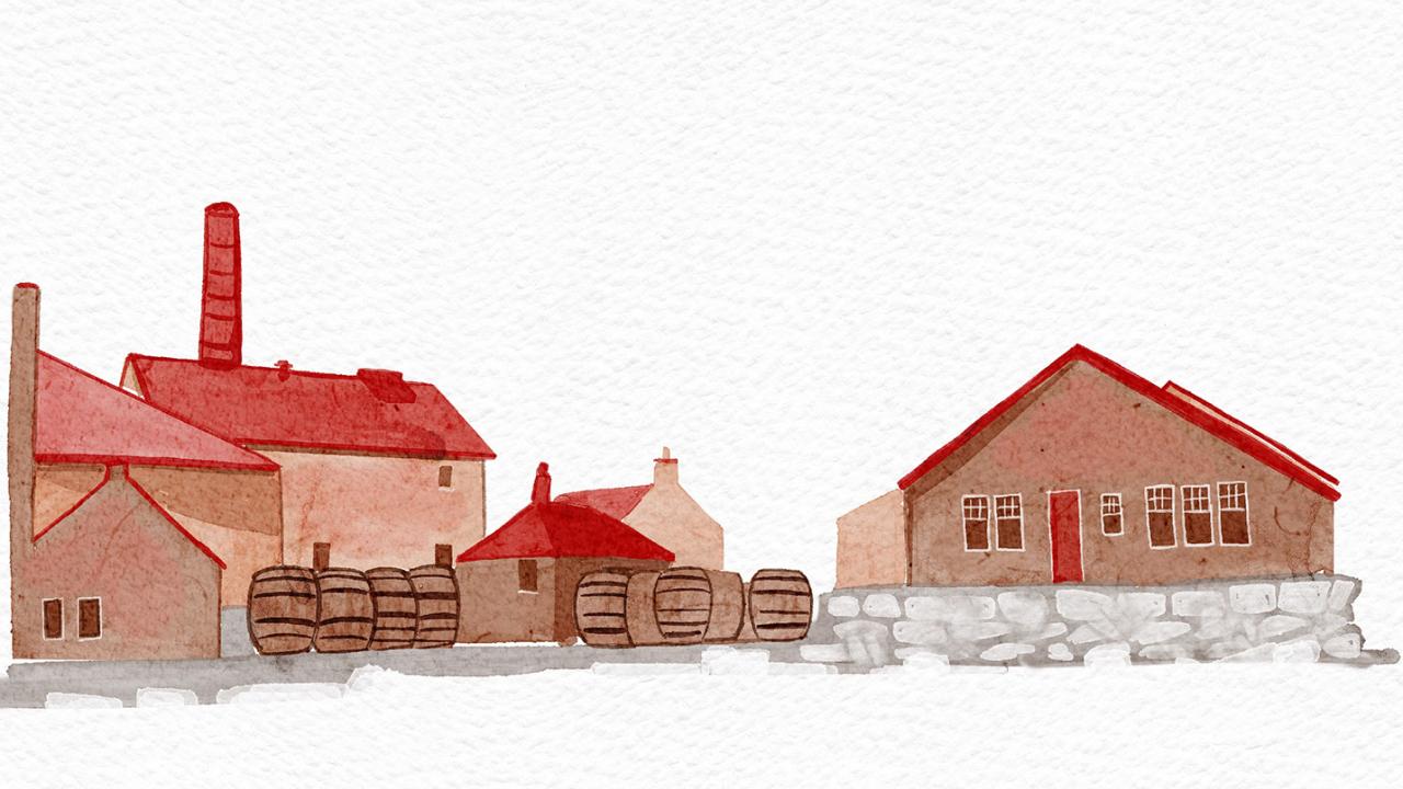 Illustration of Glencadam Distillery
