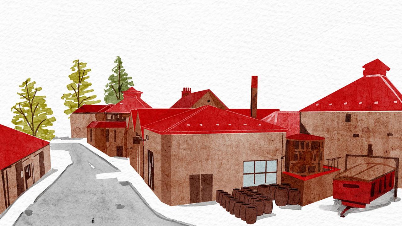 Illustration of Glenturret Distillery