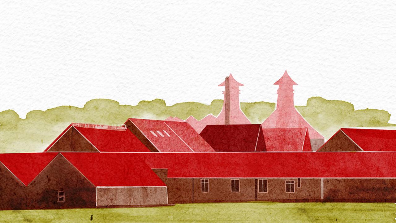 Illustration of Inchgower Distillery