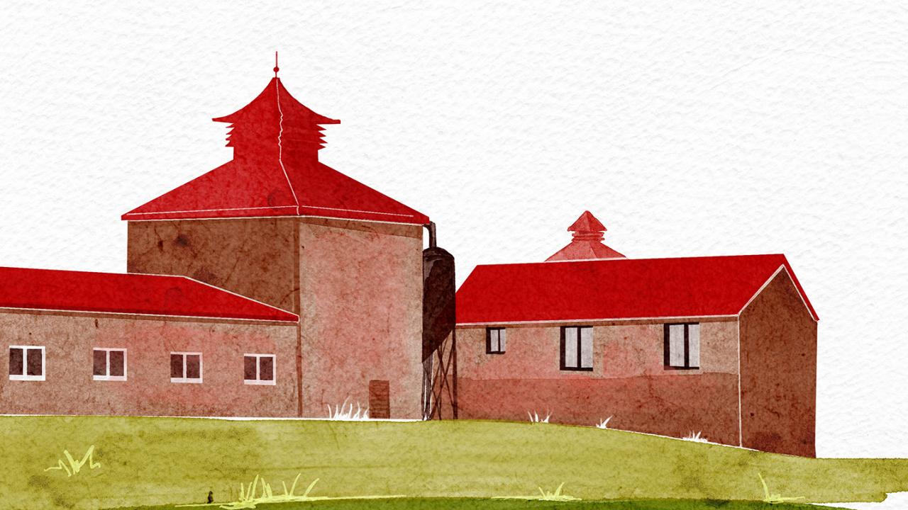 Illustration of Kilchoman Distillery