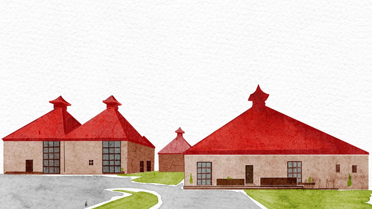 Illustration of Lochranza Distillery