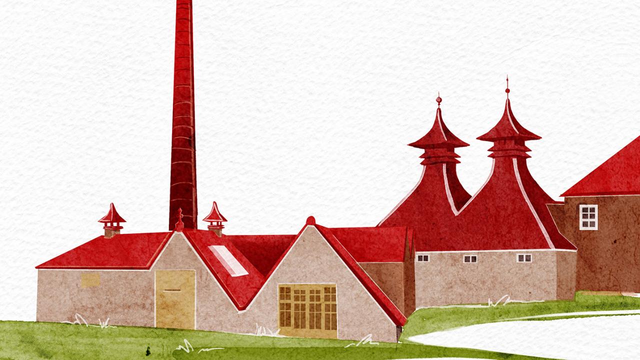 Illustration of Strathisla Distillery