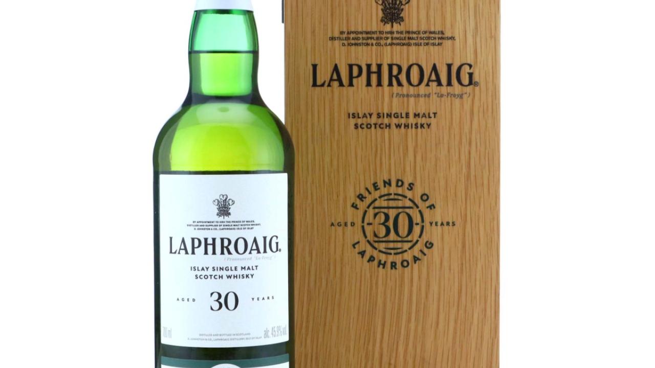 Laphroaig 30 Year Old - Friends Of Laphroaig 30th Anniversary Whisky ...