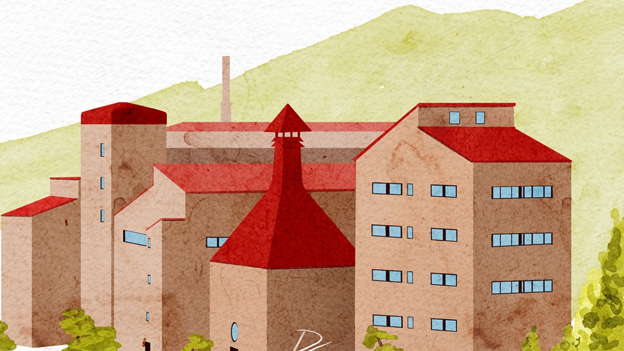 Illustration of Miyagikyo Distillery