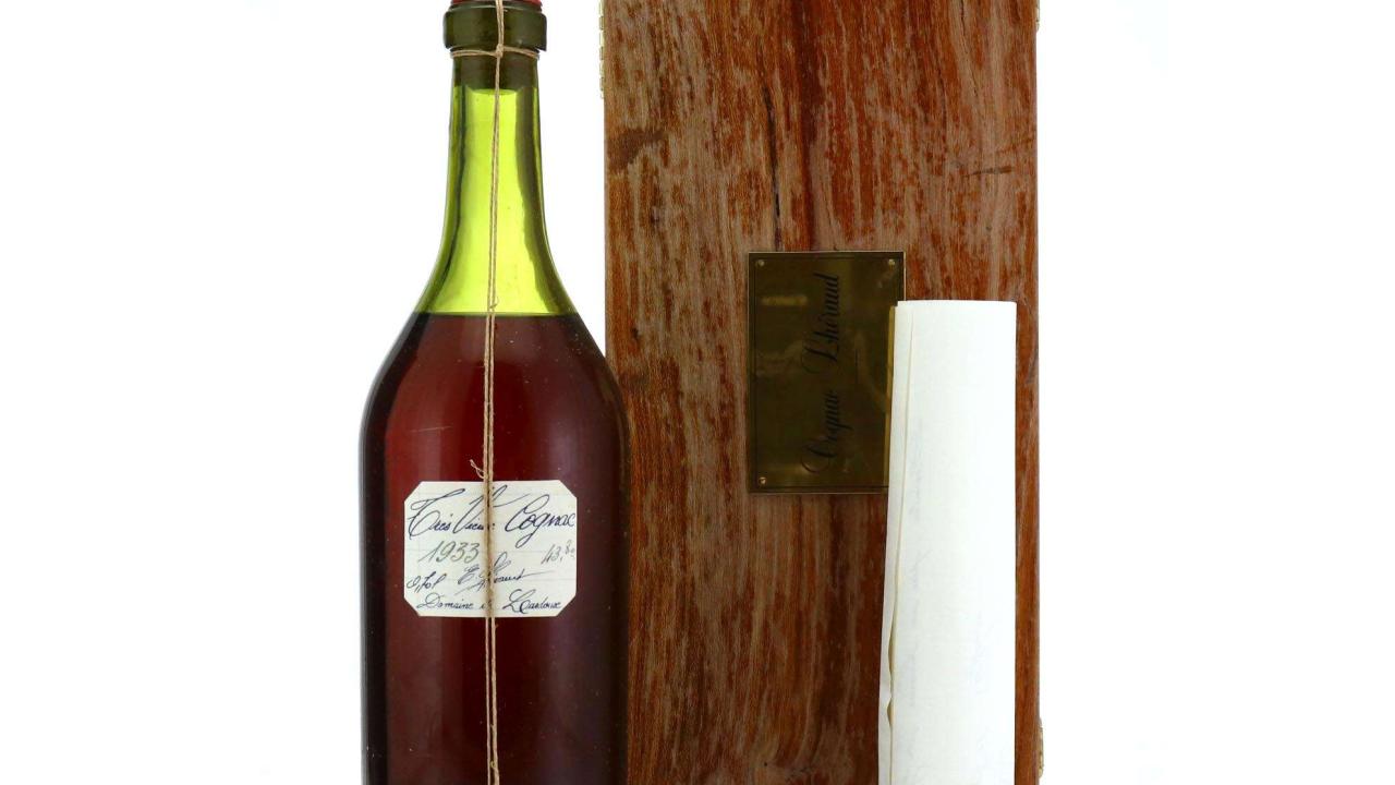 VIEUX MLLLENAIRE COGNAC LHERAUD 未開栓 VIEUX MLLLENAIRE COGNAC