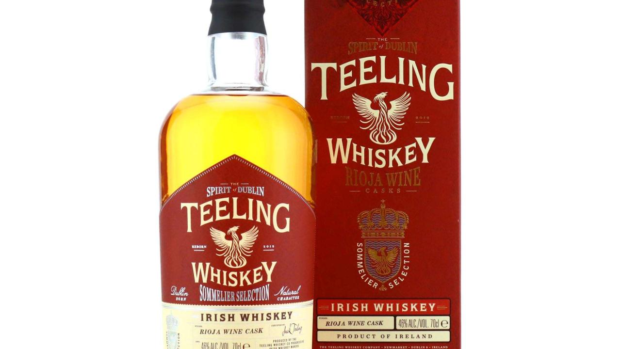 Teeling Whiskey Small Batch Rioja Wine Cask Finish - Sommelier ...