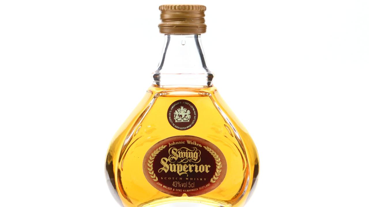 Johnnie Walker Swing Superior Miniature Whisky | Whisky Auctioneer