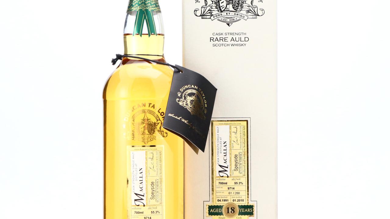 Macallan 1991 Duncan Taylor 18 Year Old Whisky | Whisky Auctioneer