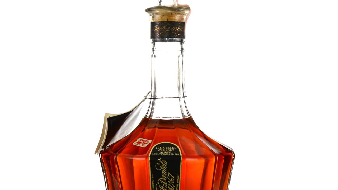 Jack Daniel's Old No.7 Silver Cornet Bottle 1986 Whisky | Whisky