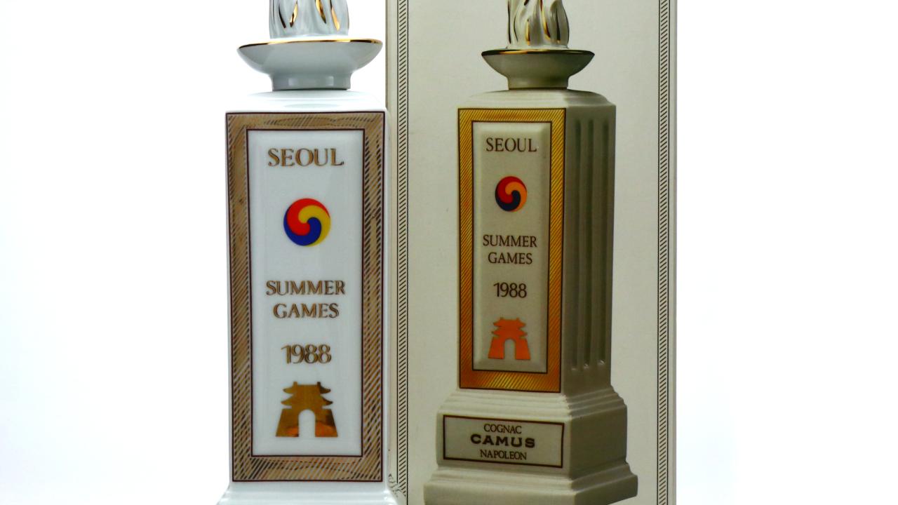 Camus Napoleon Cognac 1988 Seoul Olympic Summer Games Whisky