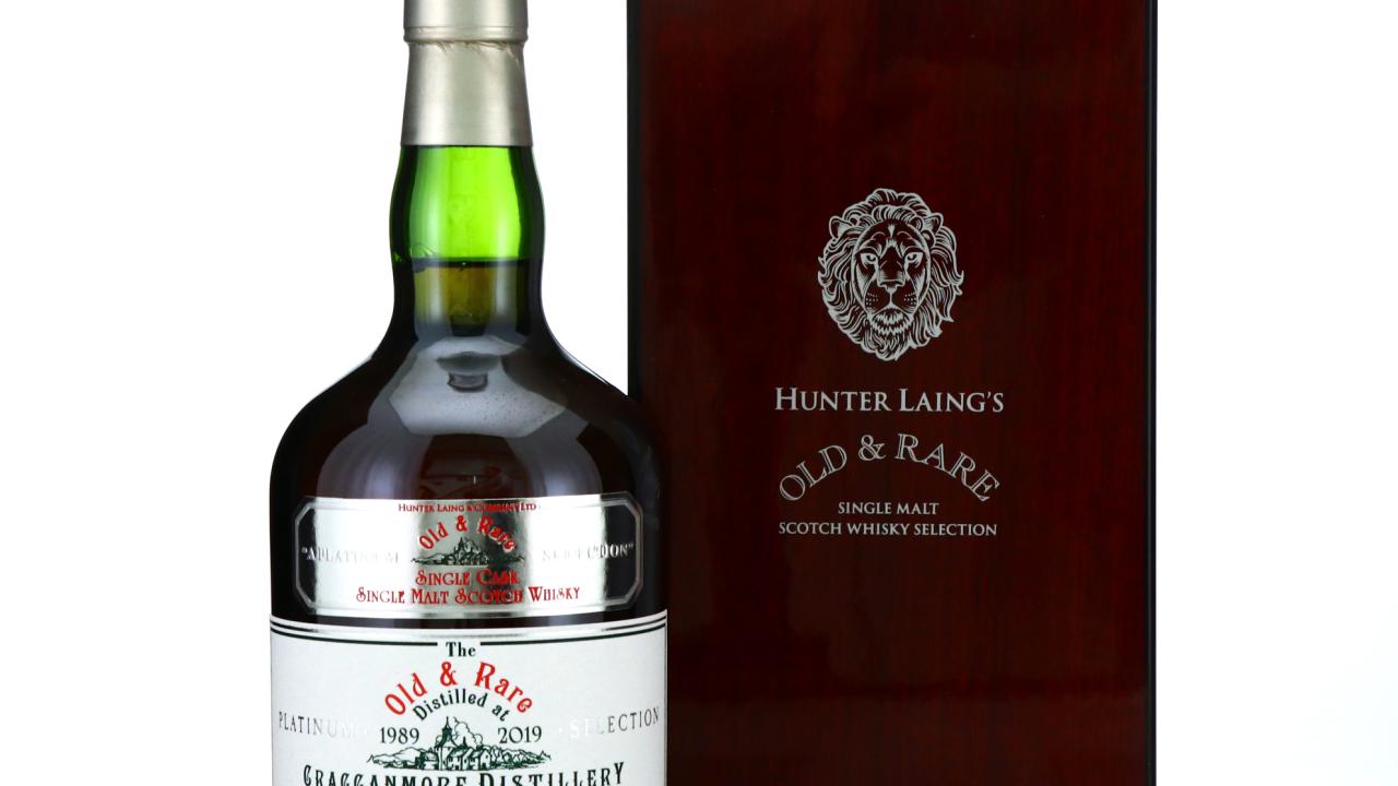 Cragganmore 1989 Hunter Laing 30 Year Old / Old and Rare Whisky