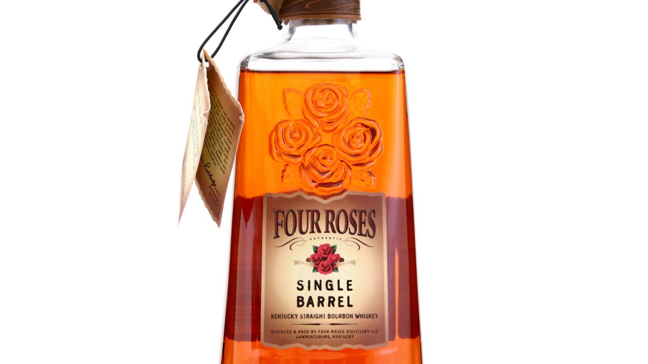Four Roses Single Barrel #3-45 / Signed by Jim Rutledge Whisky | Whisky ...