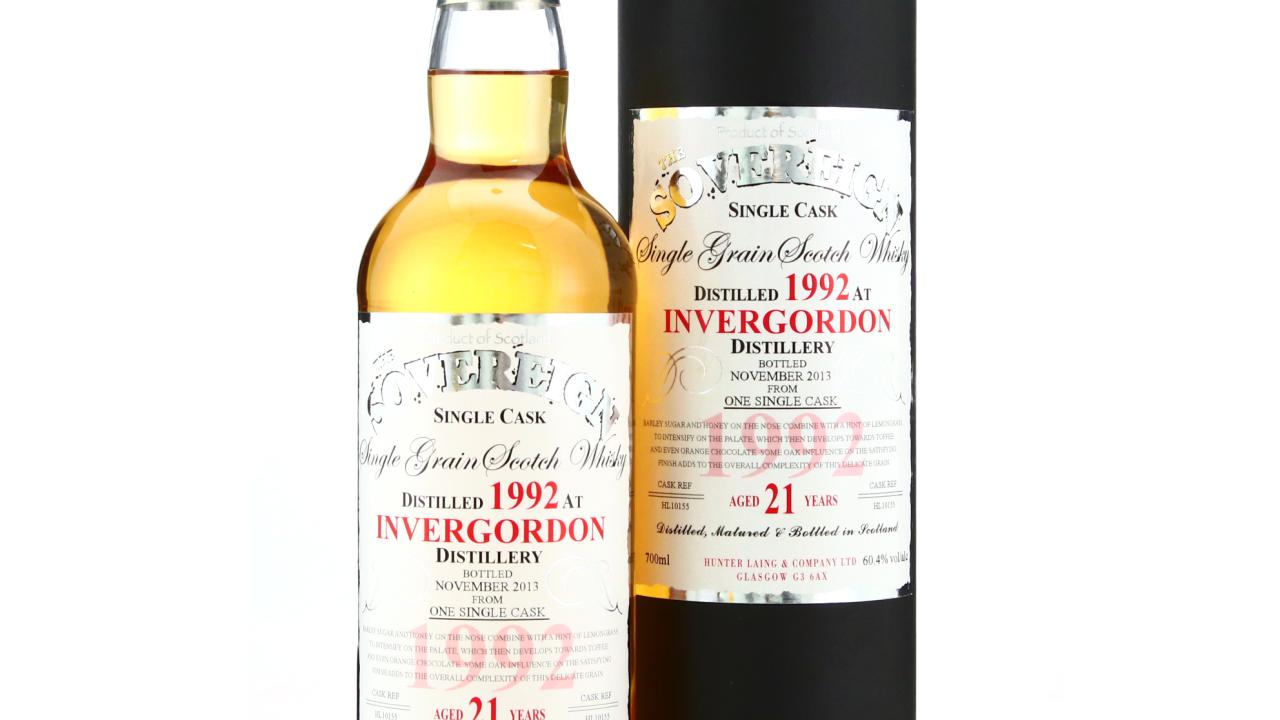 Invergordon 1992 Sovereign 21 Year Old Whisky | Whisky Auctioneer