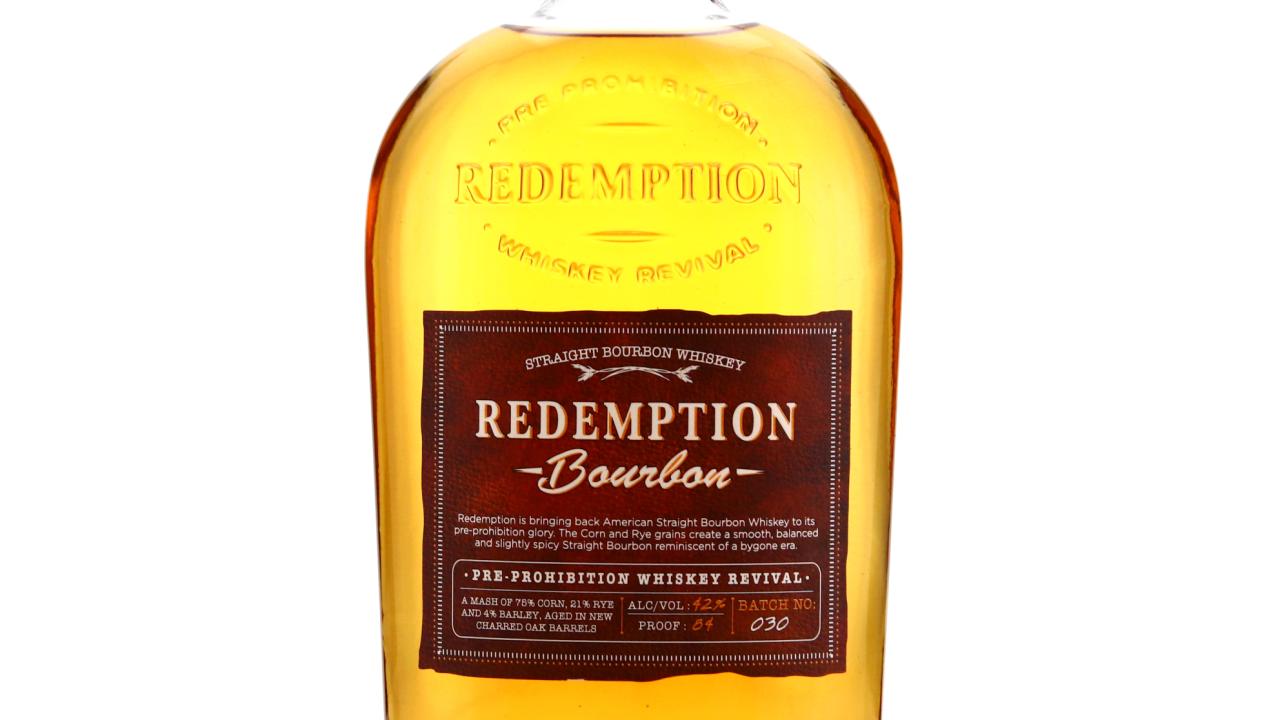 Redemption pre-Prohibition Whiskey Revival Batch #30 Whisky | Whisky ...
