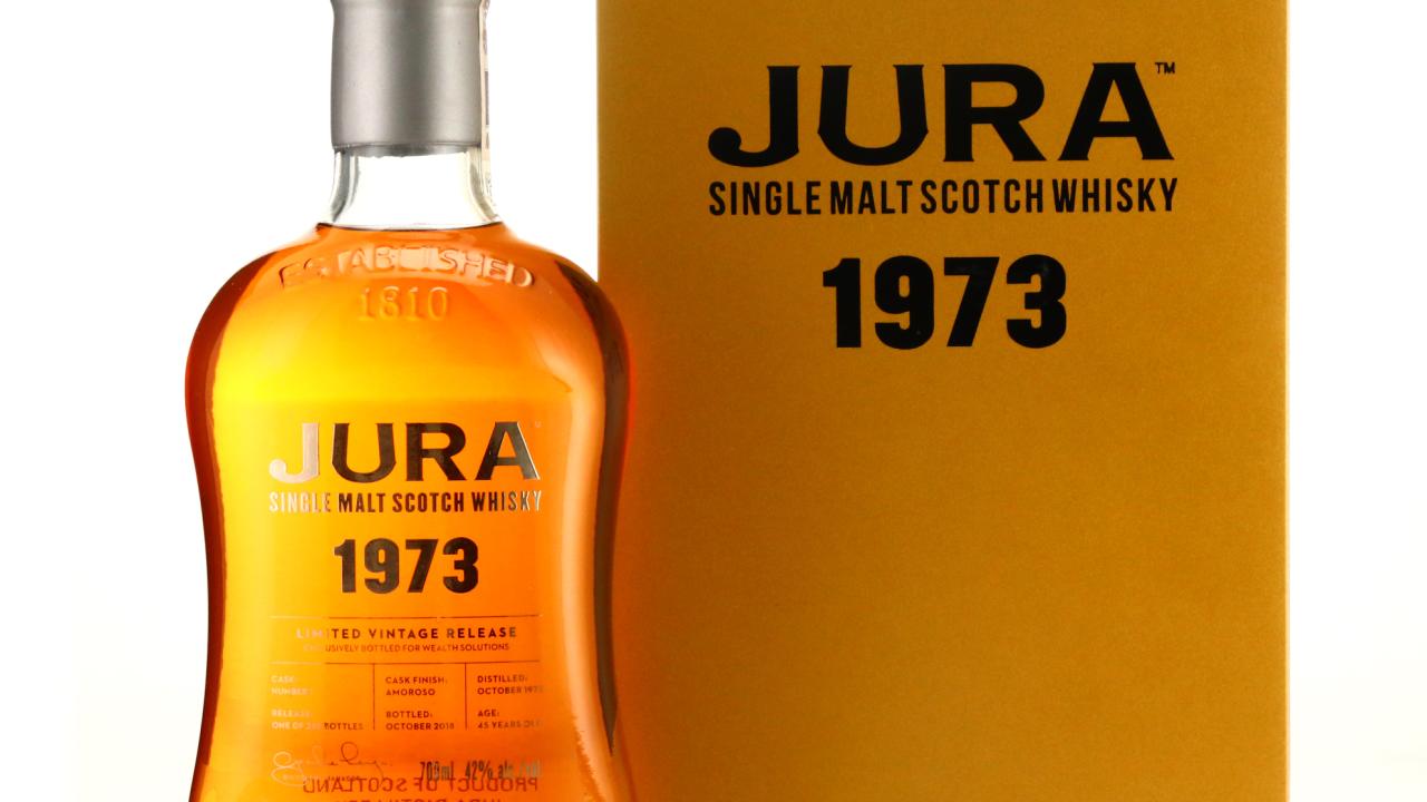 Jura 1973 Limited Vintage Release 45 Year Old - Gold Edition