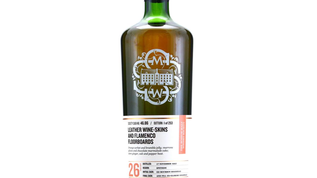 Glenlossie 1992 SMWS 26 Year Old 46.86 Whisky | Whisky Auctioneer