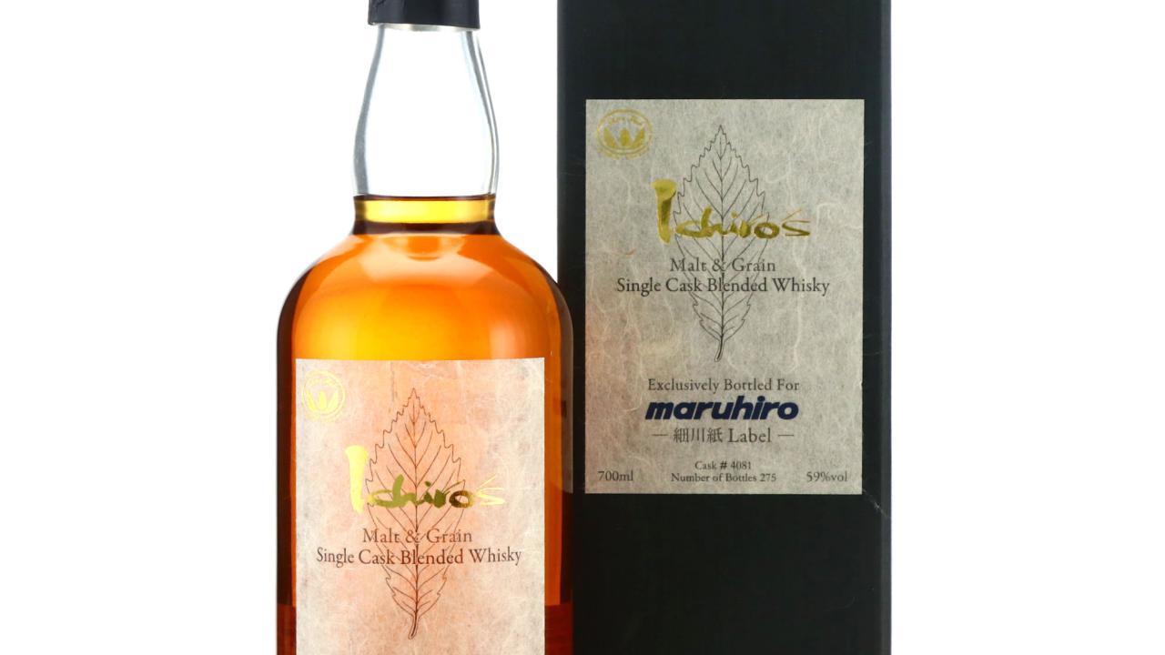 Ichiro's Malt and Grain Single Cask #4081 - Maruhiro 70th