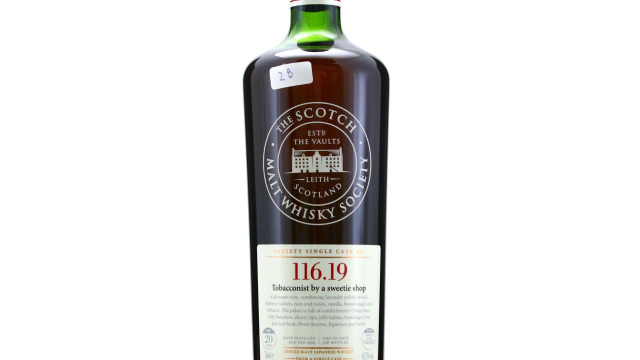 Yoichi 1994 SMWS 20 Year Old 116.19 Whisky | Whisky Auctioneer