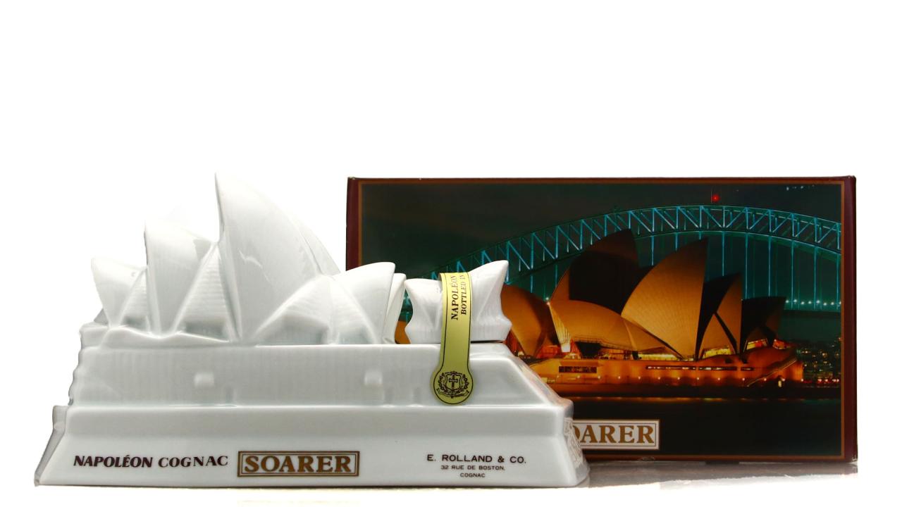 Soarer Napoléon Cognac Sydney Opera House Decanter Whisky | Whisky