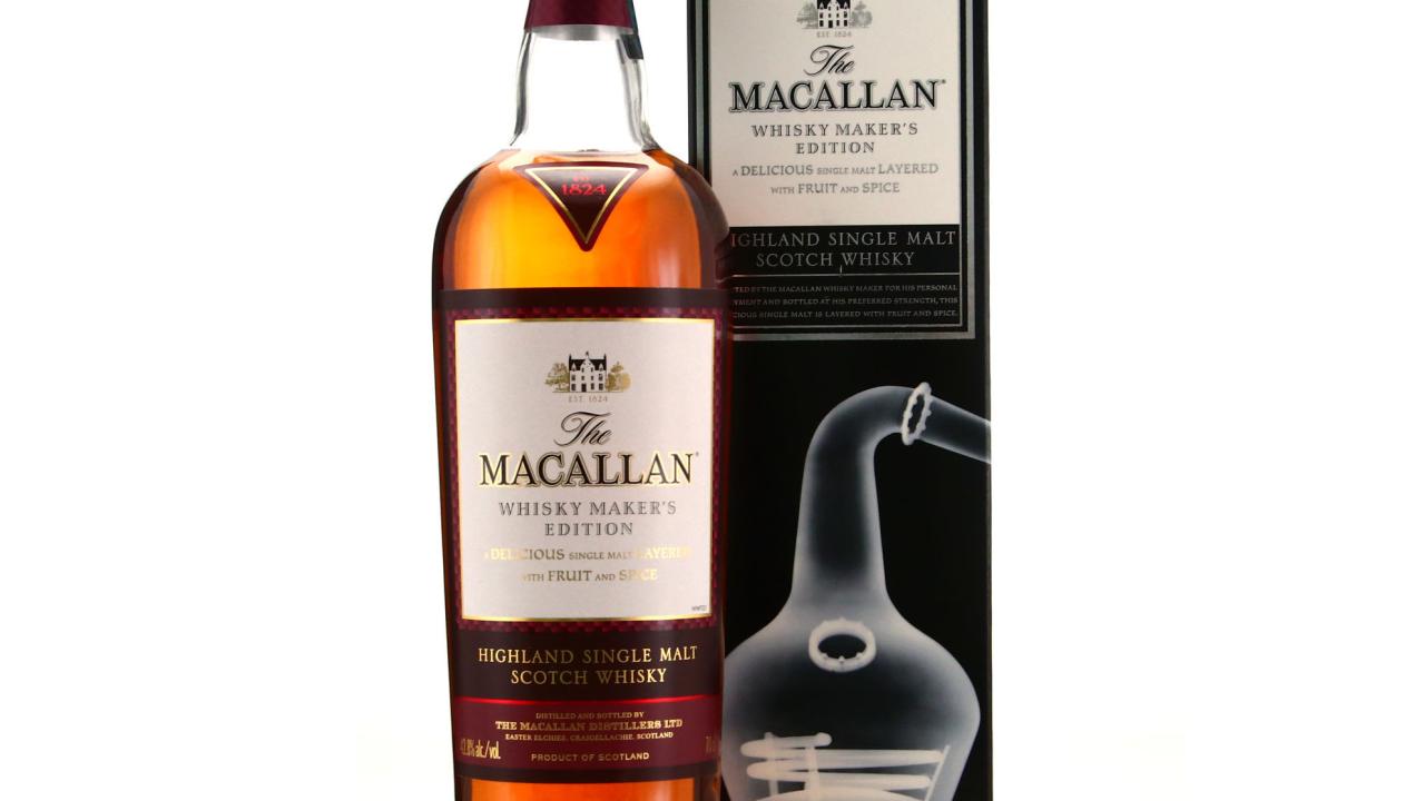 Macallan Whisky Maker's Edition - Nick Veasey Pillar No.2