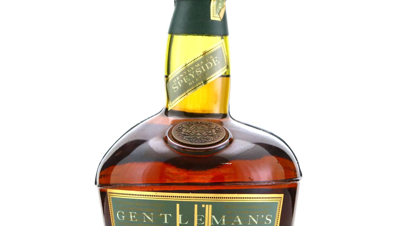 Dunhill Gentleman's Speyside Blended Malt Whisky | Whisky Auctioneer
