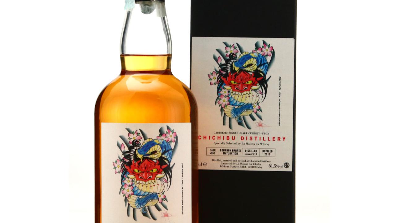 Chichibu 2010 Single Bourbon Cask #663 - Hannya Mask Edition #1 
