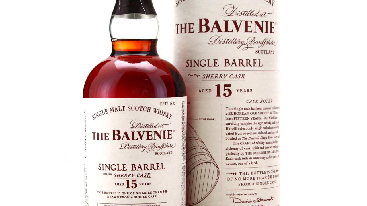 Balvenie Single Barrel 15 Year Old Sherry Cask Whisky