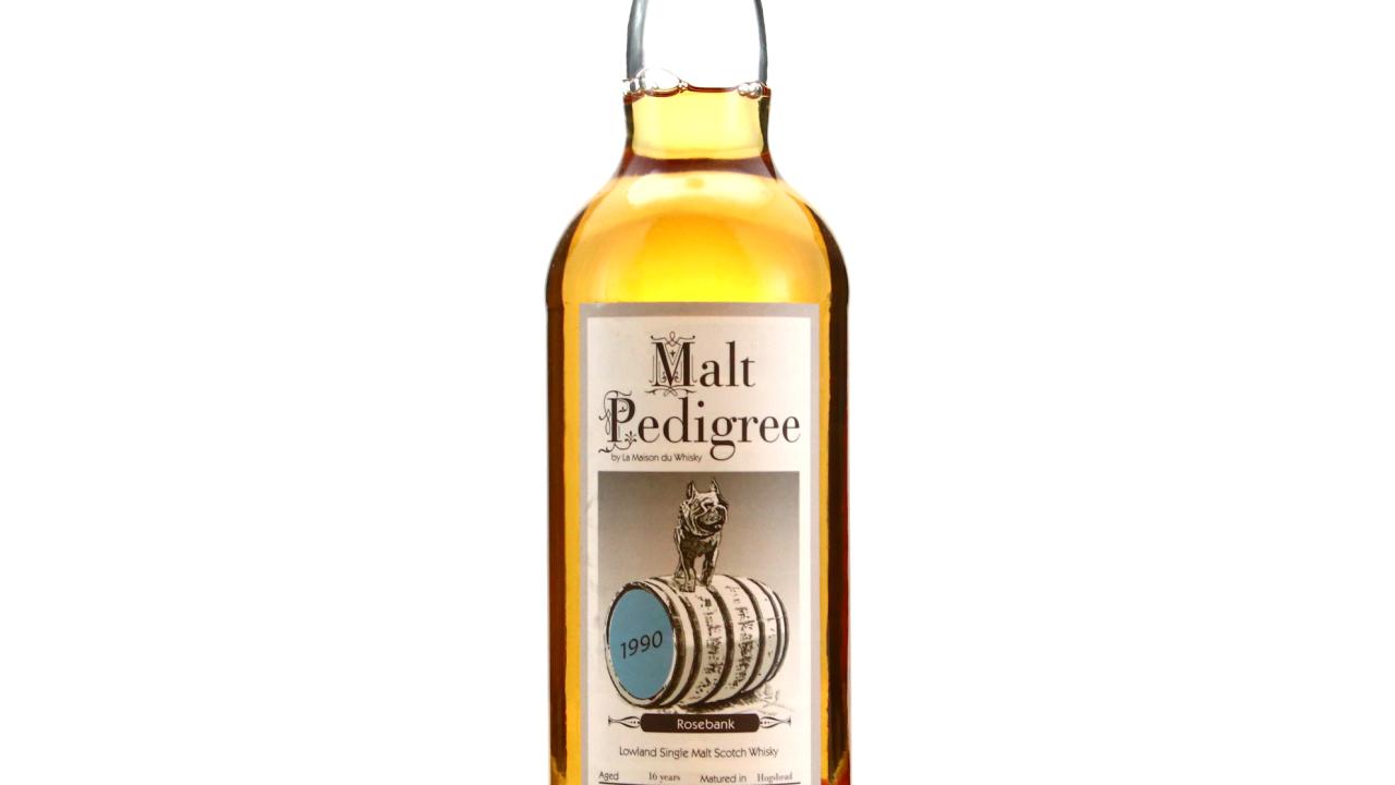 Rosebank 1990 Malt Pedigree 16 Year Old - Whisky | Whisky Auctioneer
