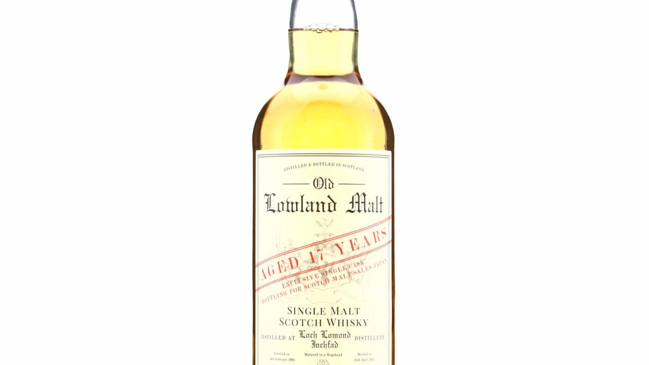 Inchfad 2005 Elixir Old Lowland Malt 17 Year Old / Japan Whisky ...