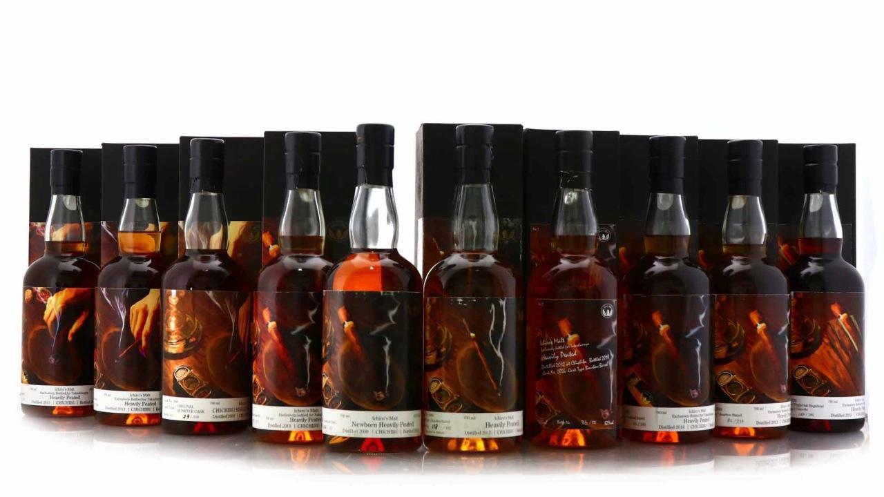 Chichibu Cigar Label Single Cask Collection 10 x 70cl
