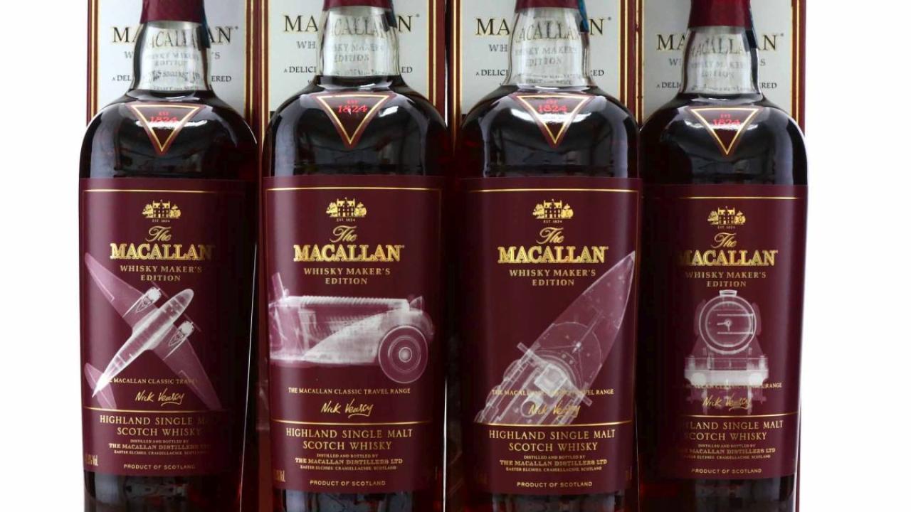 Macallan Whisky Maker's Edition - Nick Veasey Classic Travel Range