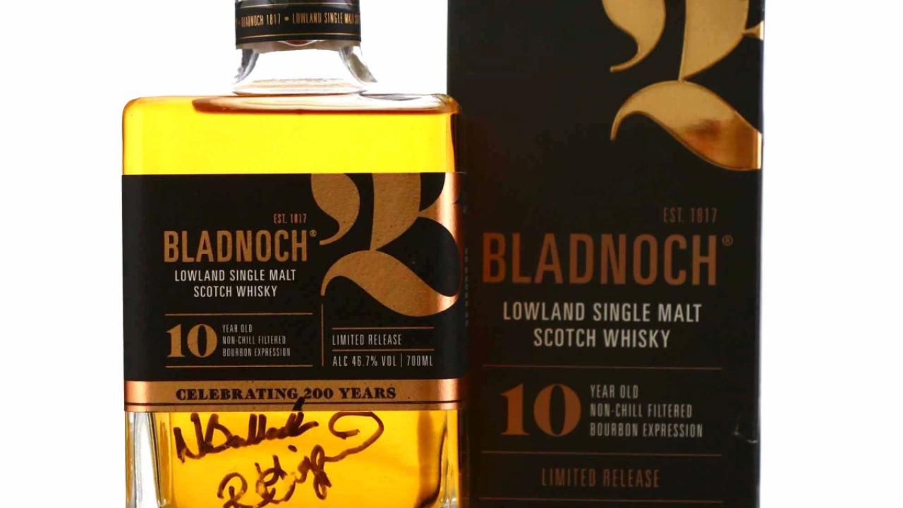 Bladnoch 10 Year Old 200th Anniversary / Signed Whisky | Whisky Auctioneer