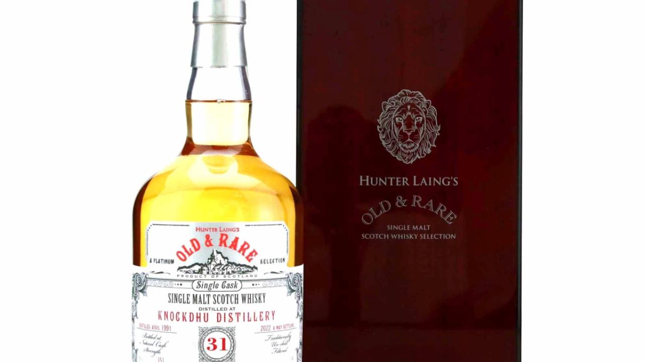 Knockdhu 1991 Hunter Laing 31 Year Old / Old and Rare Whisky | Whisky ...