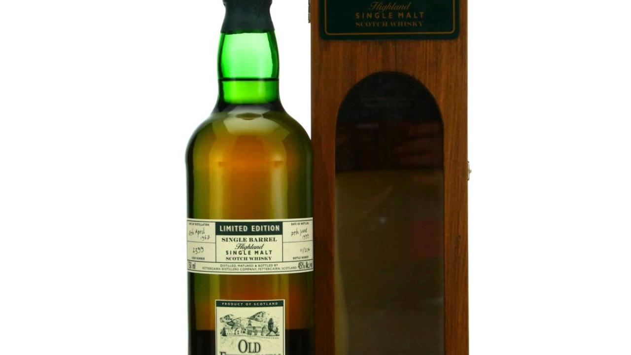 Old Fettercairn 1967 Single Cask 32 Year Old #2399 75cl Import