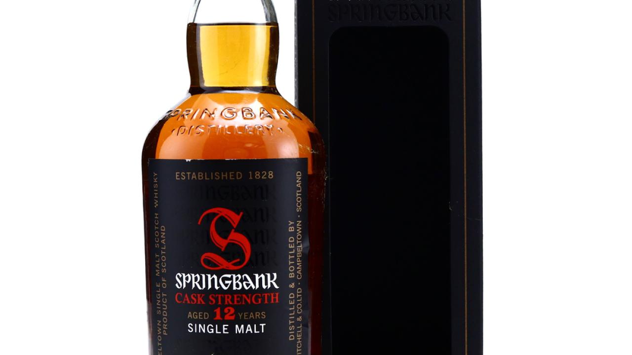 Springbank Cask Strength 12 Year Old Whisky | Whisky Auctioneer