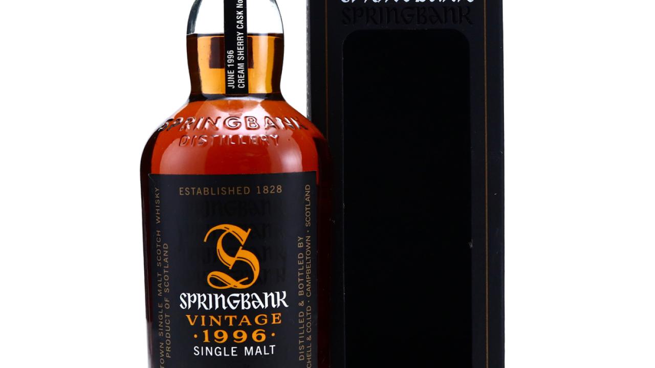 Spring 96 Springbank 1996 Vintage Whisky | Whisky Auctioneer