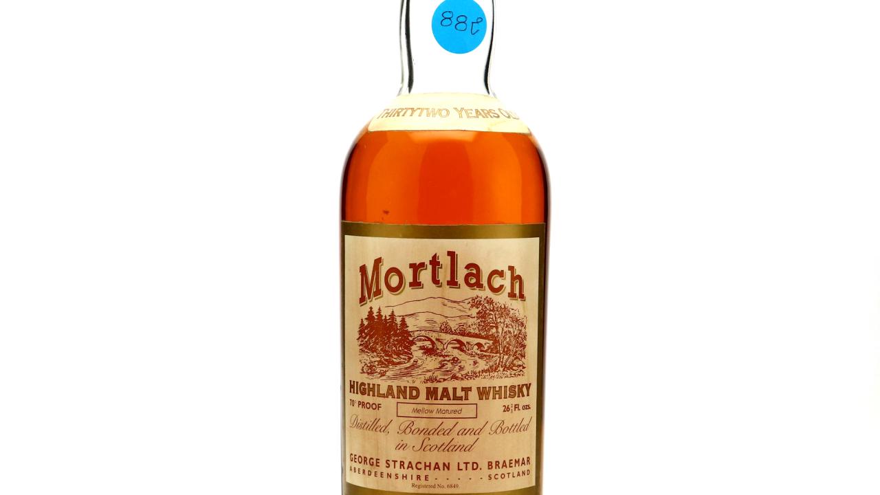 Mortlach 32 Year Old George Strachan 1970s Whisky | Whisky Auctioneer