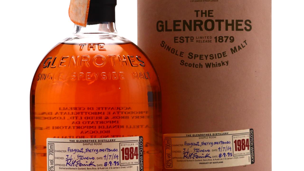 グレンロセス1984ヴィンテージ Glenrothes 1984 Vintage Whisky | Whisky Auctioneer
