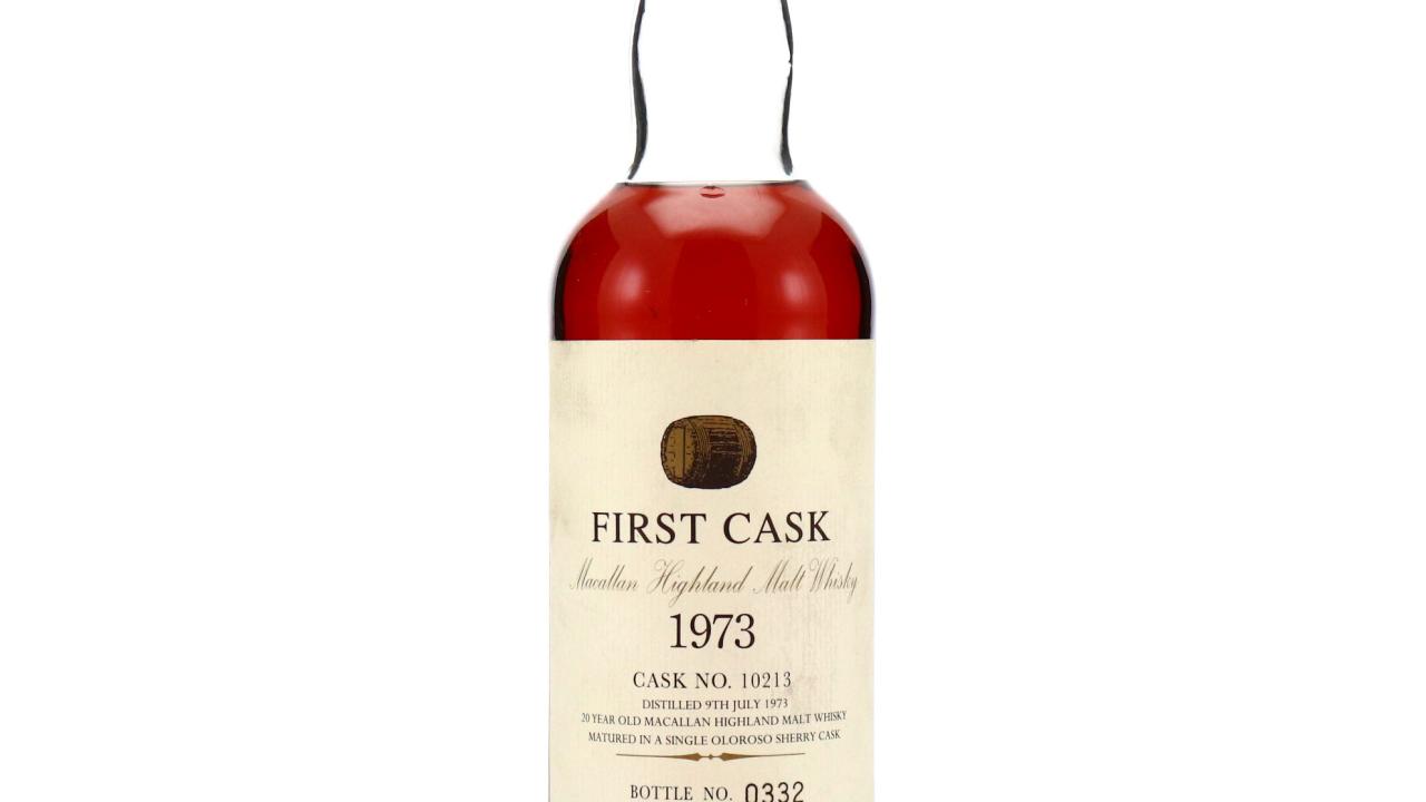 Macallan 1973 First Cask 20 Year Old Whisky | Whisky Auctioneer