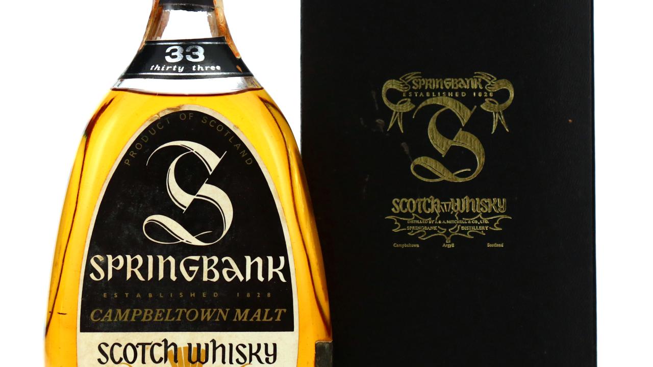 Springbank 33 Year Old Whisky | Whisky Auctioneer