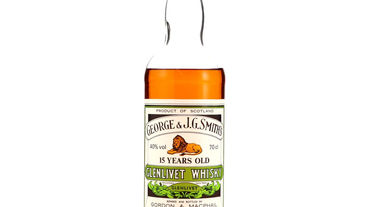 GLENLIVET 15年 GORDON&MACPHAIL Macallan Glenlivet Gordon & MacPhail 15 Year Old 43.0 abv
