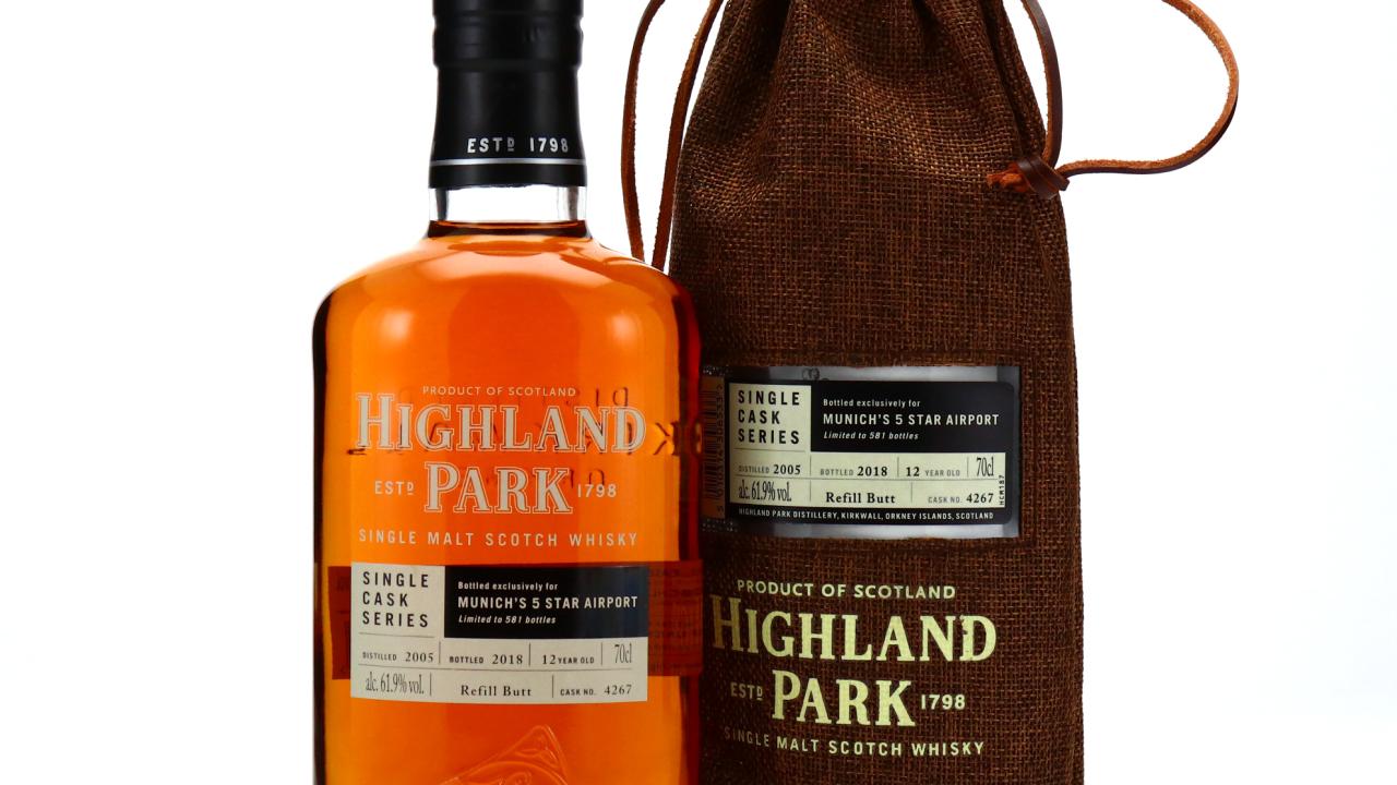 Highland Park 2005 Single Cask 12 Year Old #4267 - Munich's 5 Star