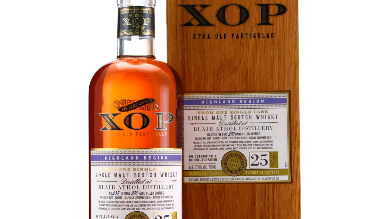 Blair Athol 1995 XOP 25 Year Old Whisky | Whisky Auctioneer