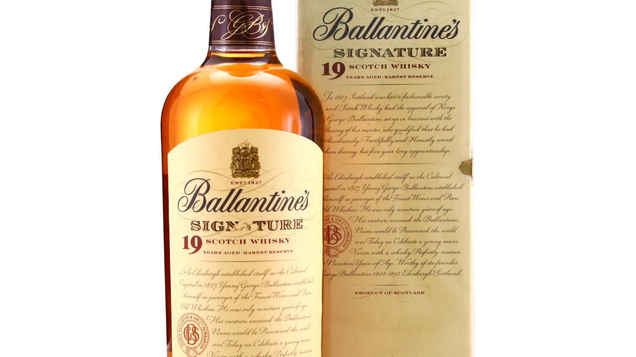【未開栓】Ballantine's Signature 19 年ウイスキー Ballantine's 19 Year Old Signature Whisky | Whisky Auctioneer